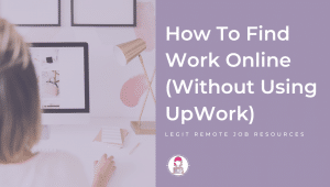 find work online without upwork job resources virtual assistant