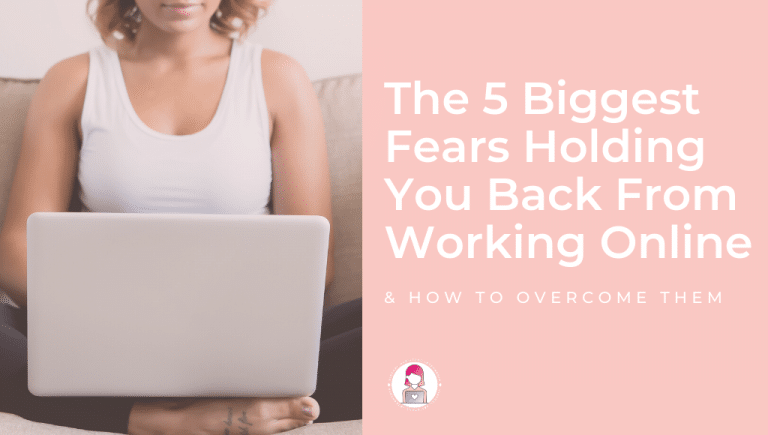 fear working online overcome