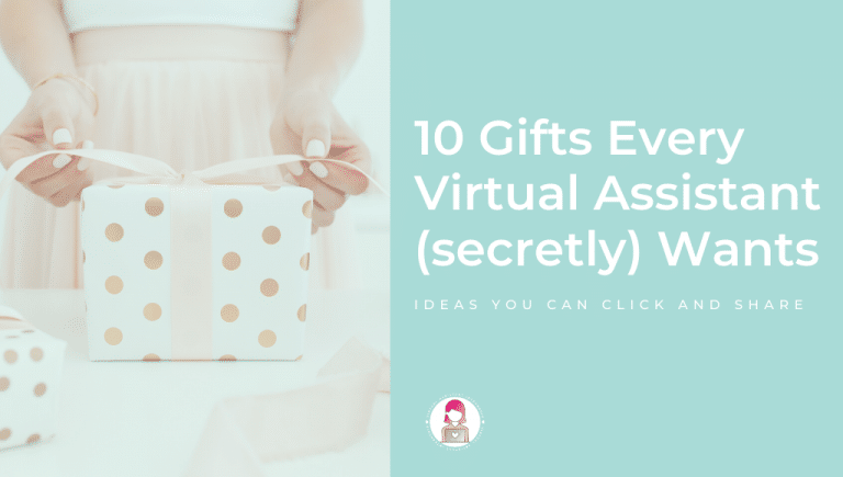 virtual assistant online gift ideas