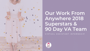 work from anywhere virtual assistant online superstars vai team
