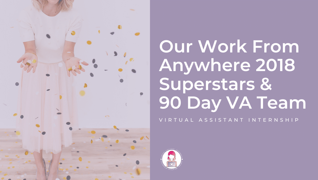 work from anywhere virtual assistant online superstars vai team