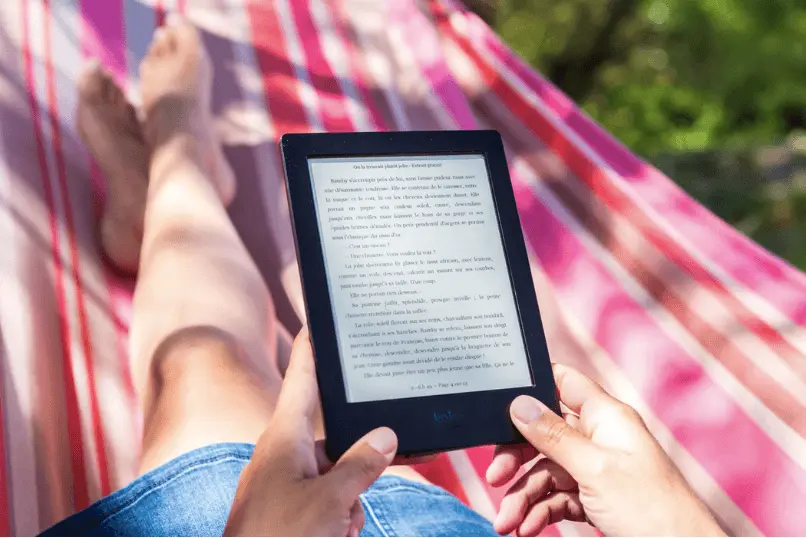 kindle reading books