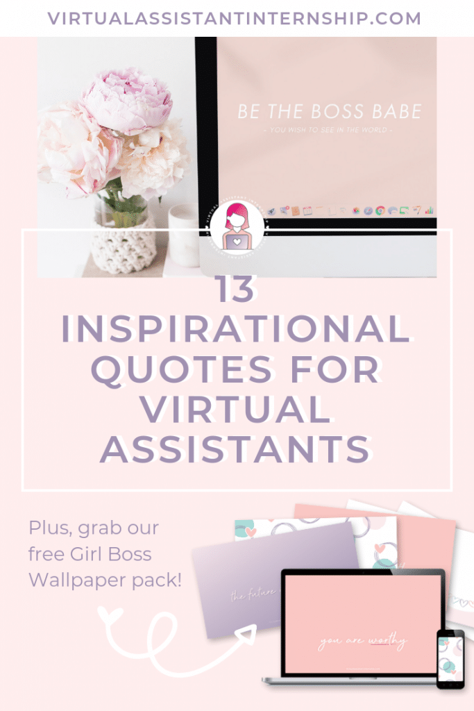 virtual assistant girl boss wallpaper