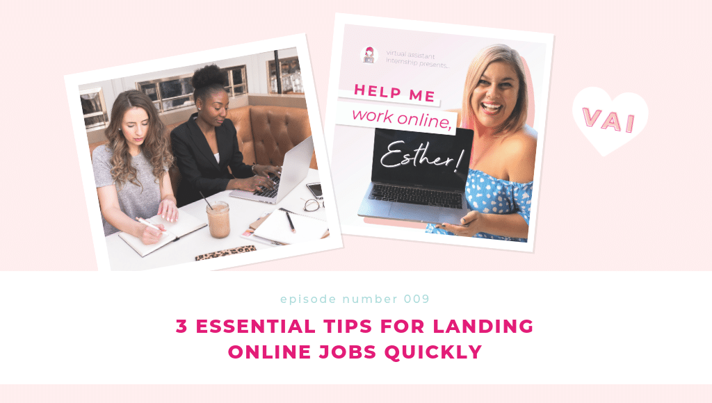 essential tips online jobs quickly