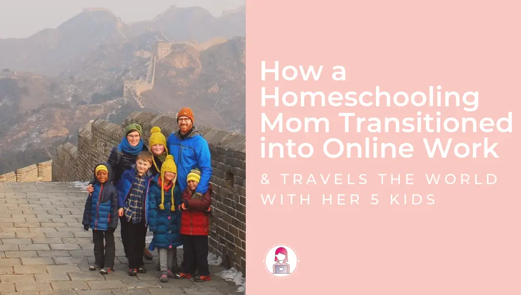 homeschool mom online work virtual assistant andie