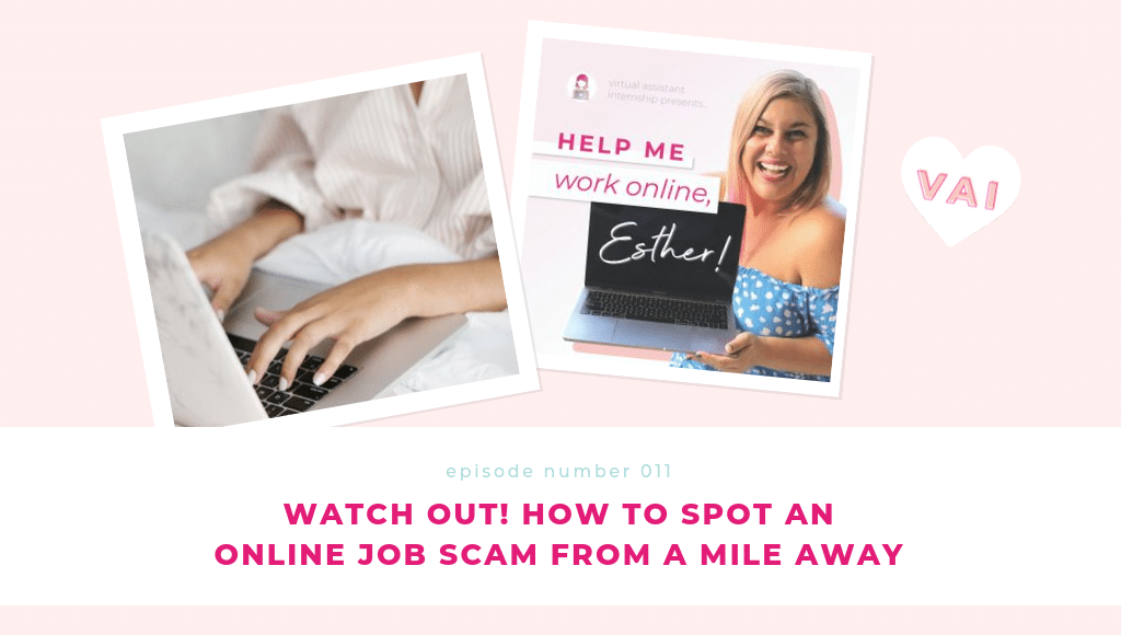 online job scam remote