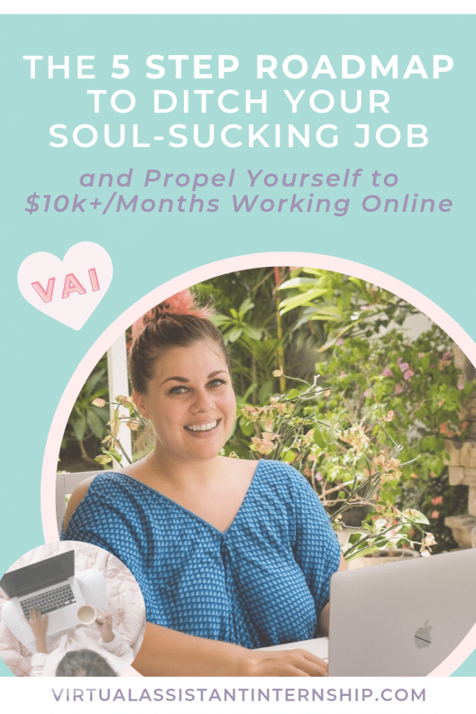 quit job 10k months online pin