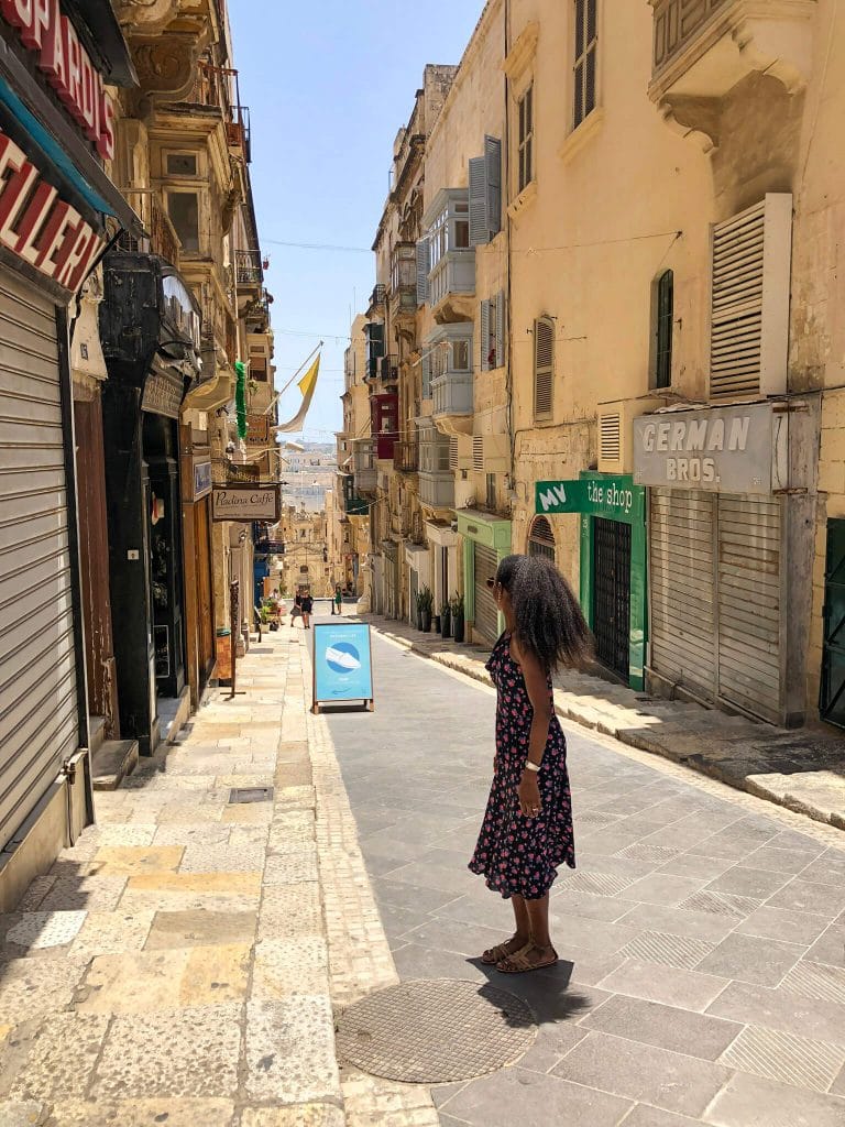 Steph in Malta