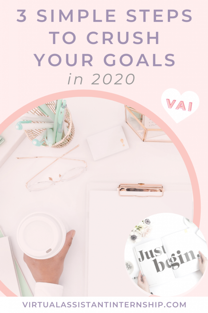 3 Simple Steps to setting and achieving goals in 2020