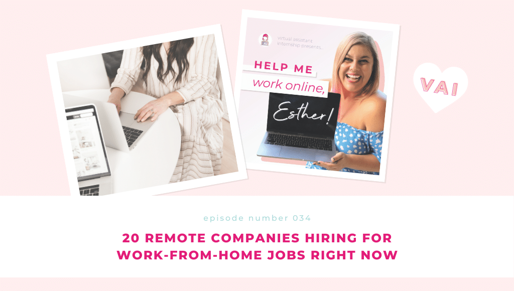 remote companies hiring work from home