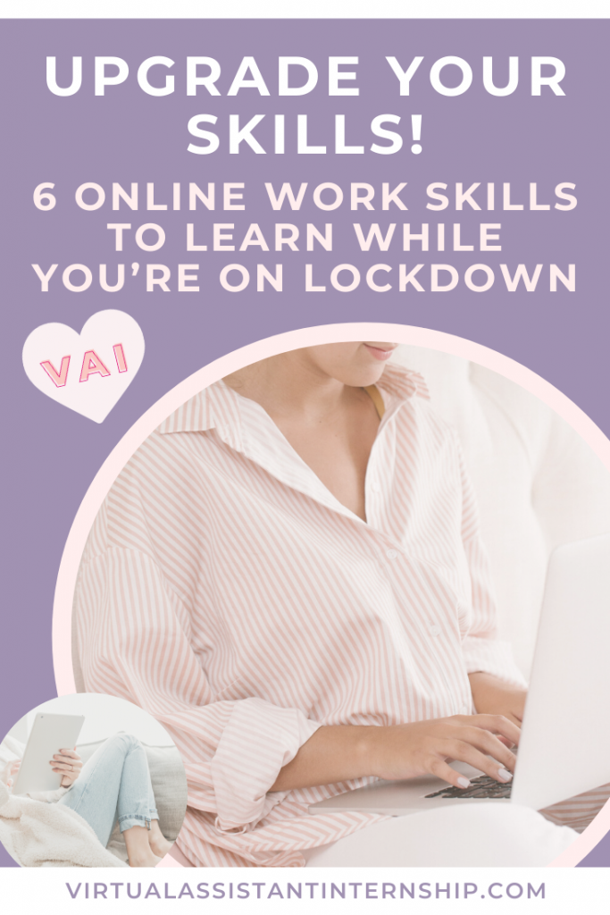 Upgrade your skills in lockdown Pinterest