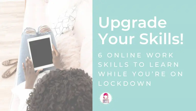 Upgrade skills during lockdown