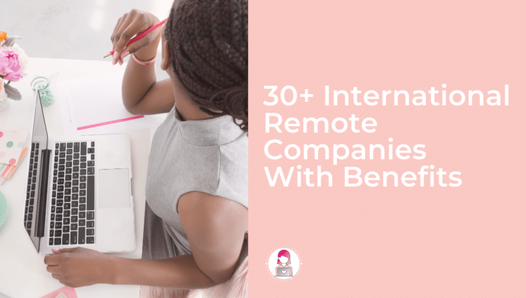 Remote companies with benefits