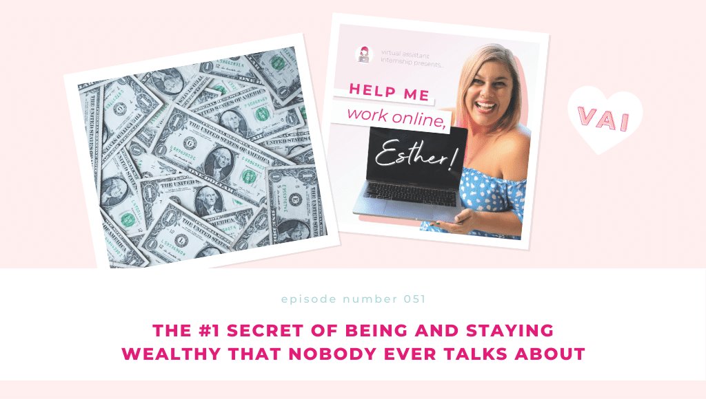 The Secret of Being and Staying Wealthy