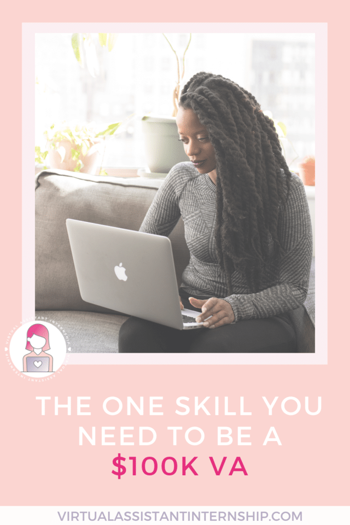the one skill you need to be a 100k va pinterest