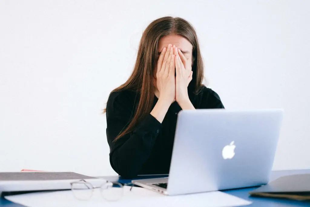 va stressed on computer