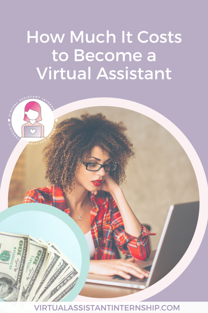 How Much It Costs to Become a Virtual Assistant Pinterest