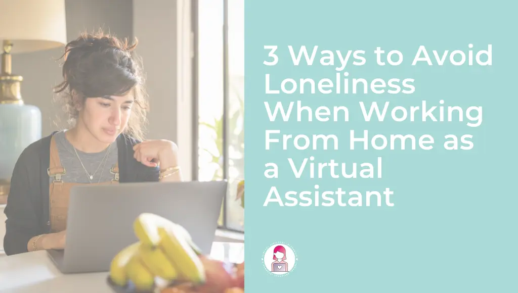 virtual assistant working from home