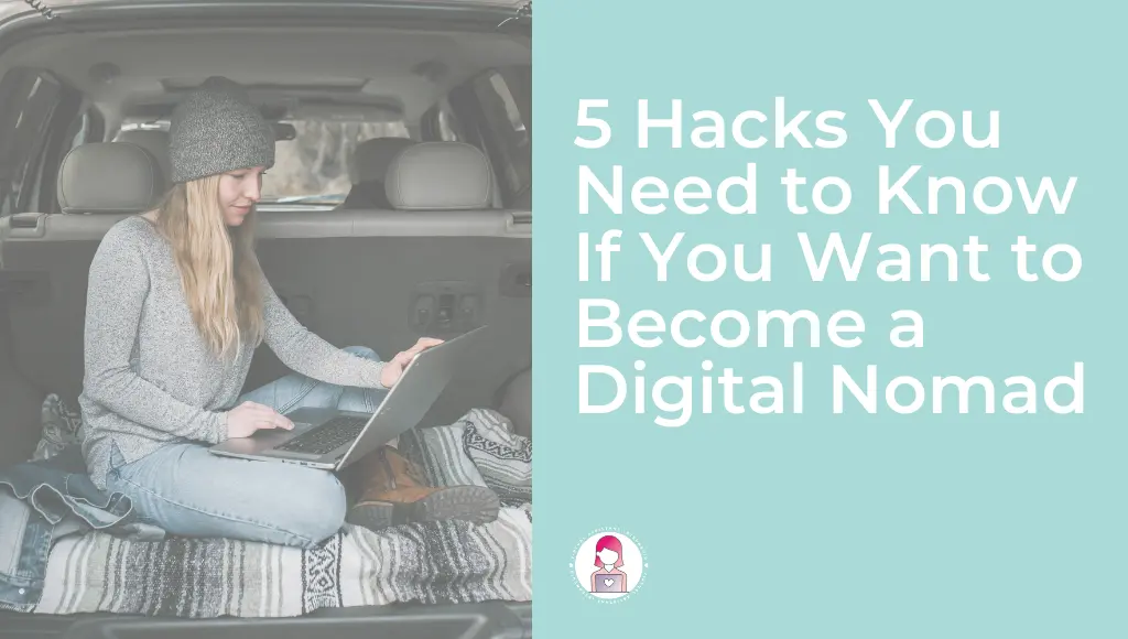 virtual assistant working from her car