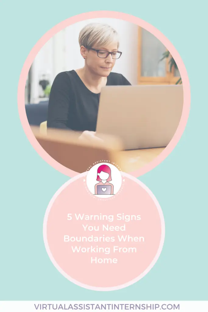 virtual assistant working from home