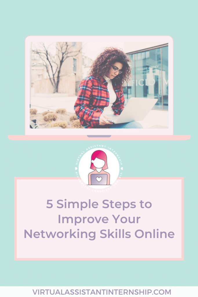 5 Simple Steps to Improve Your Networking Skills Online Pinterest