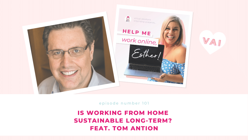Ep. 101 - Is Working From Home Sustainable Long-Term? Feat. Tom Antion Cover